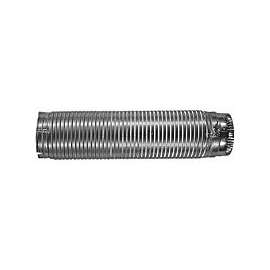 Builder's Best E-Z-Fasten 010150 Flexible Dryer Vent Pipe Male Snap-Lock, Aluminum