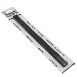 Magnetic Magi-Strips, Black, 12'