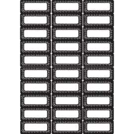 Die-Cut Magnetic Foam Chalk Loop Labels/Nameplates, 30 Pieces