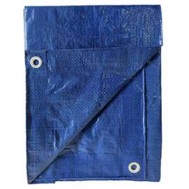 10x12 BLU LD Poly Tarp