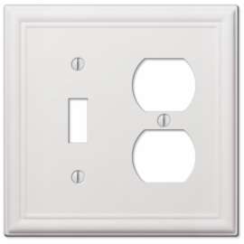 1T1D WHT Wall Plate