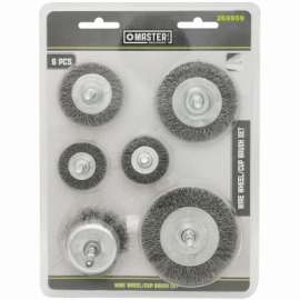 MM 6PC Wire Wheel Set