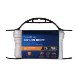1/8x100 WHT Nyl Rope