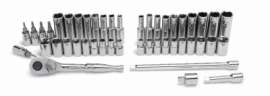 MM 45PC 1/4" Tool Set