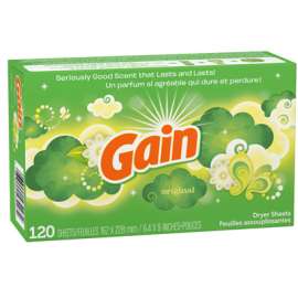 120CT Gain Dryer Sheets