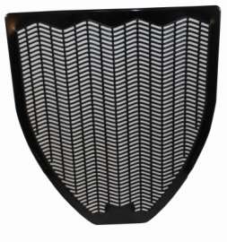 18.5x.25 BLK Urinal Mat