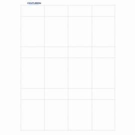 12UP BLANK Labels