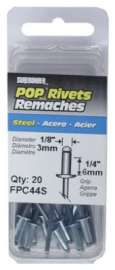 20PK MED STL Rivet
