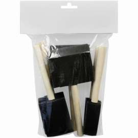 9PC Foam Brush Set