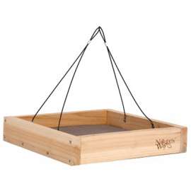 Cedar Tray Bird Feeder