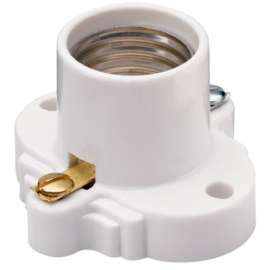 WHT MED Cleat Socket