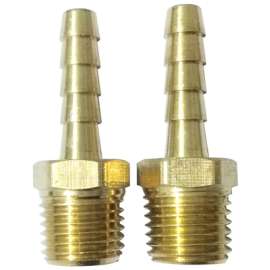MM 2PK 1/4x1/4 Hose End