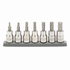 7PC Metric Hex Bit Set