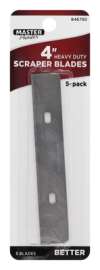 MP 5PK 4" Scraper Blade