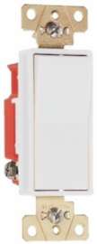 20A WHT 3WY Deco Switch