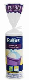 20CT 13GAL Trash Bag