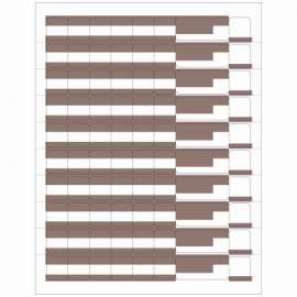 Cut Sheet Bin Labels
