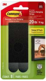 8PR XL BLK Pic Strips