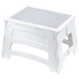 1 Step Plas Fold Stool