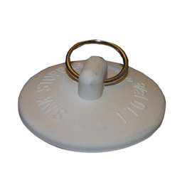 1-3/8" WHT Sink Stopper