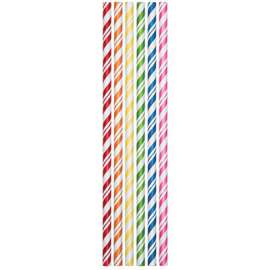 24CT Paper Straws ASSTD