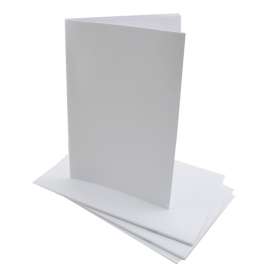 Hygloss Blank Paperback Books, 5.5" x 8.5", White, 20/Pack