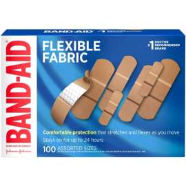 Band-Aid Flexible Fabric Adhesive Bandages