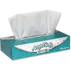 Angel Soft Professional Series Professional Series Premium Facial Tissue - Flat Box