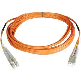 Tripp Lite 2M Duplex Multimode 62.5/125 Fiber Optic Patch Cable LC/LC 6' 6ft 2 Meter, LC, LC, 6.56ft, Orange