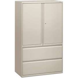 HON Brigade Lt. Gray Binder Storage Lateral File