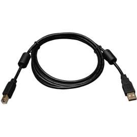 Tripp Lite USB 2.0 A to B Cable with Ferrite Chokes (M/M) 6 ft. (1.83 m), Type A Male USB, Type B Male USB, 6ft, Black