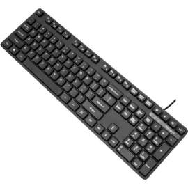 Targus USB Wired Keyboard, Cable Connectivity, USB Interface, 104 Key, QWERTY Layout