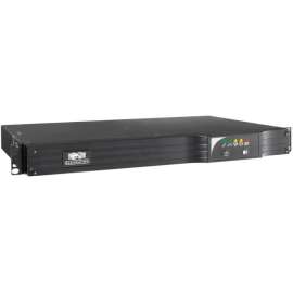 Tripp Lite UPS 500VA 300W 120V Line-Interactive UPS 6 NEMA 5-15R Outlets USB DB9 Network Card Option 1U Rack/Tower Battery Backup, 1U Rack/Tower, 4 Hour Recharge, 3.20 Minute Stand-by, 120 V AC Input