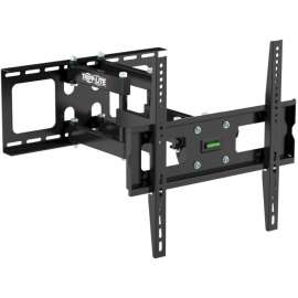 Tripp Lite Display TV Wall Monitor Mount Arm Swivel/Tilt 26" to 55" TVs / Monitors / Flat-Screens, 110 lb Load Capacity, Metal, Black