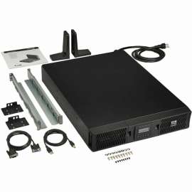 Tripp Lite UPS Smart Online 2200VA 1800W Rackmount 120V LCD USB DB9 Preinstalled SNMPWEBCARD 2URM - 2U Tower/Rack/Wall Mountable - 4 Minute Stand-by - 100 V AC, 110 V AC, 115 V AC, 120 V AC, 127 V AC Input - 100 V AC, 110 V AC, 115 V AC, 120 V AC, 1
