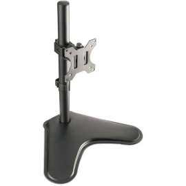 SIIG Height Adjustable Single Monitor Desk Stand for 13" to 32", Heavy Duty Desk Mount, Supports up to 17.6lbs