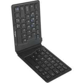 Targus Ergonomic Foldable Bluetooth Antimicrobial Keyboard, Wireless Connectivity, Bluetooth/RF, 2.40 GHz, English (US)