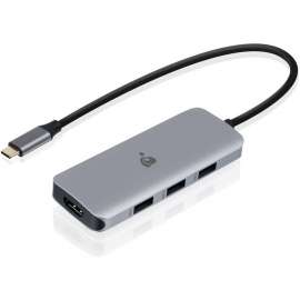 IOGEAR USB-C 8K Nano Dock Pro - for Notebook/Tablet/Monitor/Keyboard/Mouse - Rugged - USB Type C - 2 Displays Supported - 8K, 4K - 3840 x 2160 - 4 x USB Ports - 2 x USB 2.0 - 1 x USB 3.0 - 3 x USB Type-A Ports - USB Type-A - 1 x USB Type-C Ports - U