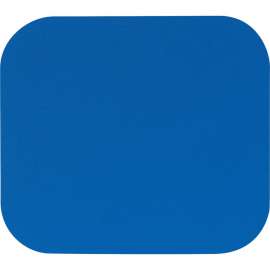 Fellowes Mouse Pad, Blue, 0.13" x 9" x 8" Dimension, Blue, Rubber