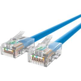 Belkin Cat.6 Snagless Patch Cable, RJ-45, RJ-45, 7ft, Blue