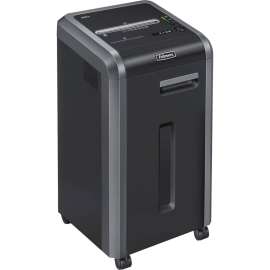 Fellowes Powershred 225i 100% Jam Proof Strip-Cut Shredder, Continuous Shredder, Strip Cut, 22 Per Pass, for shredding Staples, Credit Card, CD, DVD, Paper Clip, Junk Mail, Paper