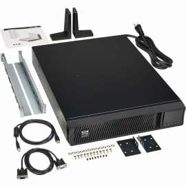 Tripp Lite Eaton Tripp Lite series UPS Smart 1950VA 1950W Rackmount AVR Sign Wave 120V LCD USB DB9 2URM - 1950VA/1950W - 4 Minute Full Load - 4 x NEMA 5-15R, 4 x NEMA 5-15/20R