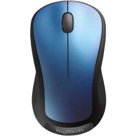 Logitech M310 Wireless Mouse, 2.4 GHz with USB Nano Receiver, 1000 DPI Optical Tracking, 18 Month Battery, Ambidextrous, Compatible with PC, Mac, Laptop, Chromebook (Peacock Blue), Optical, Wireless, Radio Frequency, 2.40 GHz