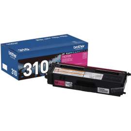 Brother Genuine TN310M Magenta Toner Cartridge, Laser, 1500 Pages, Magenta, 1 Each
