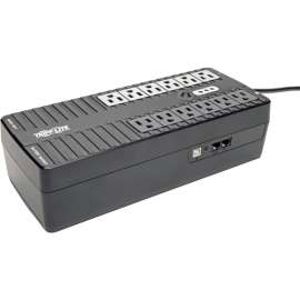 Tripp Lite UPS 750VA 450W Desktop Battery Back Up Compact 120V 50/60Hz USB RJ11 PC, Ultra-compact Desk-mount, 4 Hour Recharge, 2.50 Minute Stand-by, 110 V AC Input