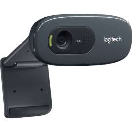 Logitech C270 Webcam, 30 fps, Black, USB 2.0, 1 Pack(s)