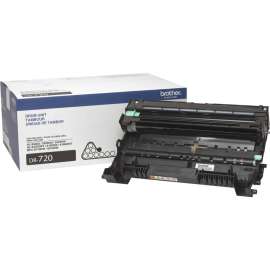 Brother Genuine DR720 Mono Laser Drum Unit, Laser, 1 Each, Monochrome Toner, Black