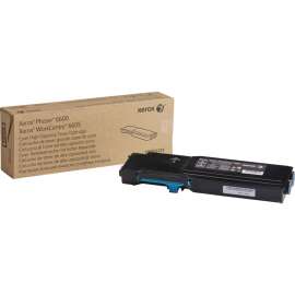 Xerox Original Toner Cartridge, Laser, High Yield, 6000 Pages, Cyan