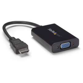 StarTech.com HDMI to VGA Video Adapter Converter with Audio for Desktop PC / Laptop / Ultrabook