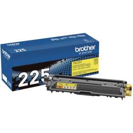Brother Genuine TN225Y High Yield Yellow Toner Cartridge, Laser, High Yield, 2200 Pages, Yellow